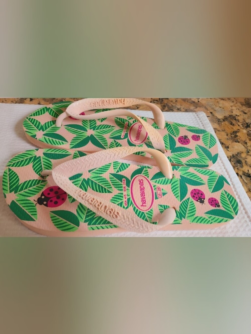 Havaianas Pink Supercute! New!!
